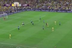 開場錯失良機！杜蘭單刀打門被門將撲出！