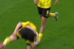 笑死了！看到隊友高難度的空翻，恩梅查驚出了表情包！