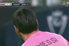 梅羅同一天雙雙止步半決賽！？白浪吊射邁阿密門將，翻盤難如登天