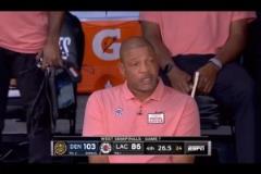 當時3-1領先被逆轉！快船和掘金上一次搶七還是里弗斯執教了~