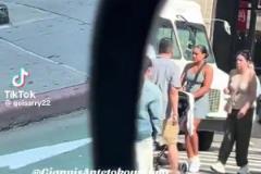 會來湖人嗎？有球迷拍到字母哥和家人在洛杉磯街頭散步