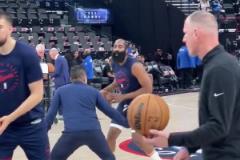 背水一戰！哈登賽前熱身連中三分 本場能否觸底反彈？