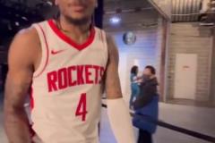 回休斯敦打搶七！火箭球員賽后臉上都洋溢著笑容！