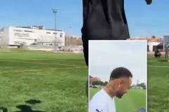 So Easy！內馬爾接受安東尼的花式停球挑戰