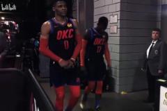 威少這體格真強大啊！還記得這是哪一年的雷霆隊嗎？