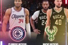 這也太炸裂了！美媒交易方案：快船出祖巴茨+鮑威爾+博格丹換來字母哥！