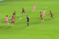 火爆！現場直拍觀眾對梅西對陣紐約紅牛進球的瘋狂反應！