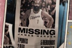 奪筍啊美媒BF做了一張G7哈登僅得7分的尋人啟事海報……