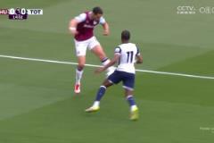 后場玩火！西漢姆聯后衛連續失誤，奧多貝爾笑納熱刺生涯首球