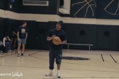 師父大戰(zhàn)徒弟！杰倫布朗單挑麥迪，最后一球太搞笑了！