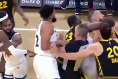 西部次輪出爐：勇士vs森林狼！此前格林曾鎖喉戈貝爾