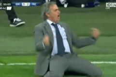 淘汰死敵巴薩！國米球迷和皇馬球迷還記得那個男人的飛奔慶祝嗎？