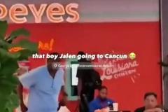 網傳杰倫-格林攜女友在墨西哥開啟度假