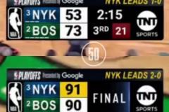 20分算個屁啊！尼克斯今日再次20分逆轉凱爾特人！