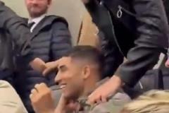 美好的回憶涌上心頭！兩年前到現(xiàn)場(chǎng)給國(guó)米加油的阿什拉夫和佩劍！