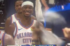 SGA賽后笑了，這是太自信還是太無奈？