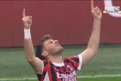 米蘭3-1鎖定勝局！丘庫埃澤內切助攻 S-希門尼斯晃過防守推射雙響