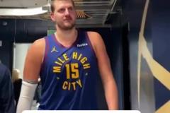 成功捍衛主場！約基奇賽后：我開始喜歡上這個系列賽了！