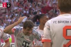 拜仁取得領(lǐng)先！奧利塞內(nèi)切打門，凱恩門前頭球破門！