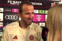 凱恩在接受女記者采訪時遭到隊友的偷襲