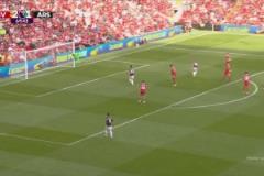 阿諾德站原地目送！厄德高遠射被撲出，梅里諾跟進頭球補射破門！