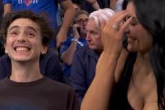 眾多名流觀戰(zhàn)G4甜茶&凱莉-詹娜這一對，真是太吸引眼球了