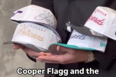 沒想到吧弗拉格在抽簽前拿著前四球隊帽子拍照，結果是俠爆冷