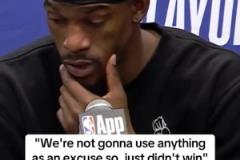 傷病影響發揮？巴特勒：我沒事，輸了就輸了，沒有任何借口