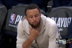 投子認負！科爾最后時刻換下追夢&巴特勒等主將，庫里神情凝重！