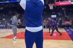 總決賽有可能回明尼蘇達！近距離欣賞唐斯的投籃訓練！