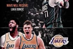 美媒這交易設想越來越離譜：湖人把東契奇送回獨行俠，換回濃眉和弗拉格