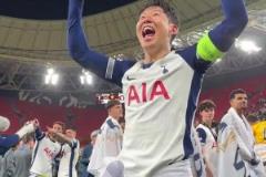 率隊奪歐聯杯冠軍！孫興慜振臂怒吼慶祝！
